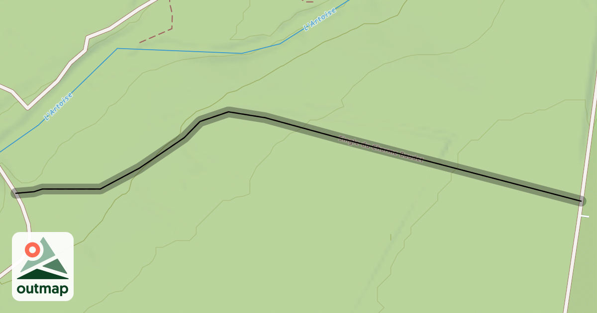 Map of Single du Charme Baudet