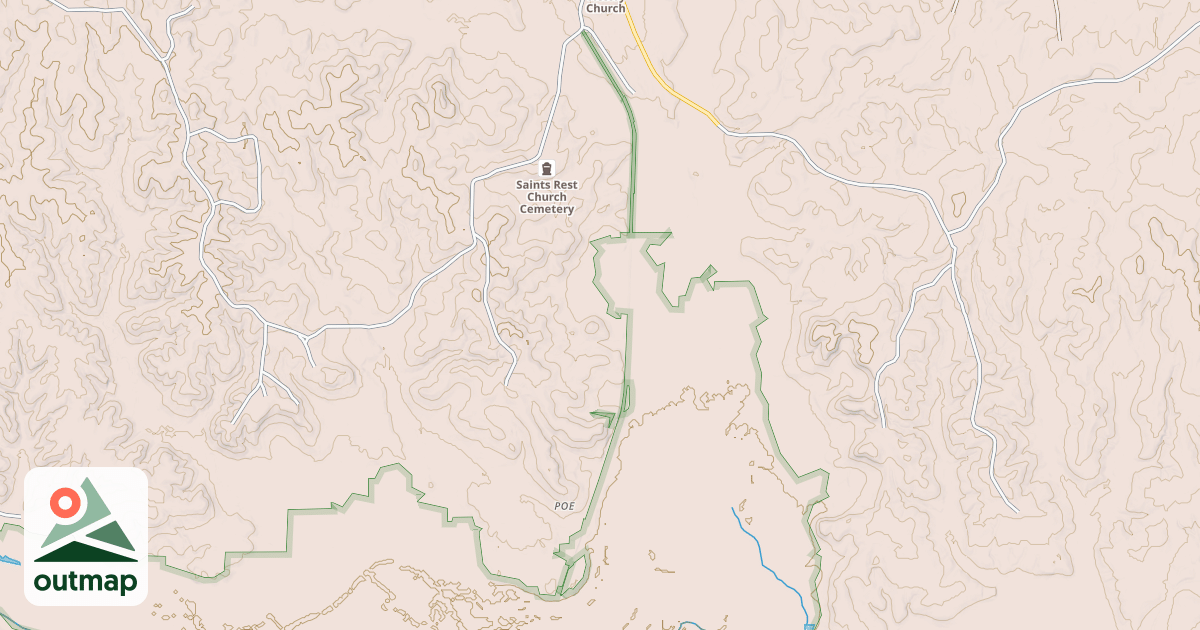 Map of SOUTHERN PACIFIC in Nacogdoches