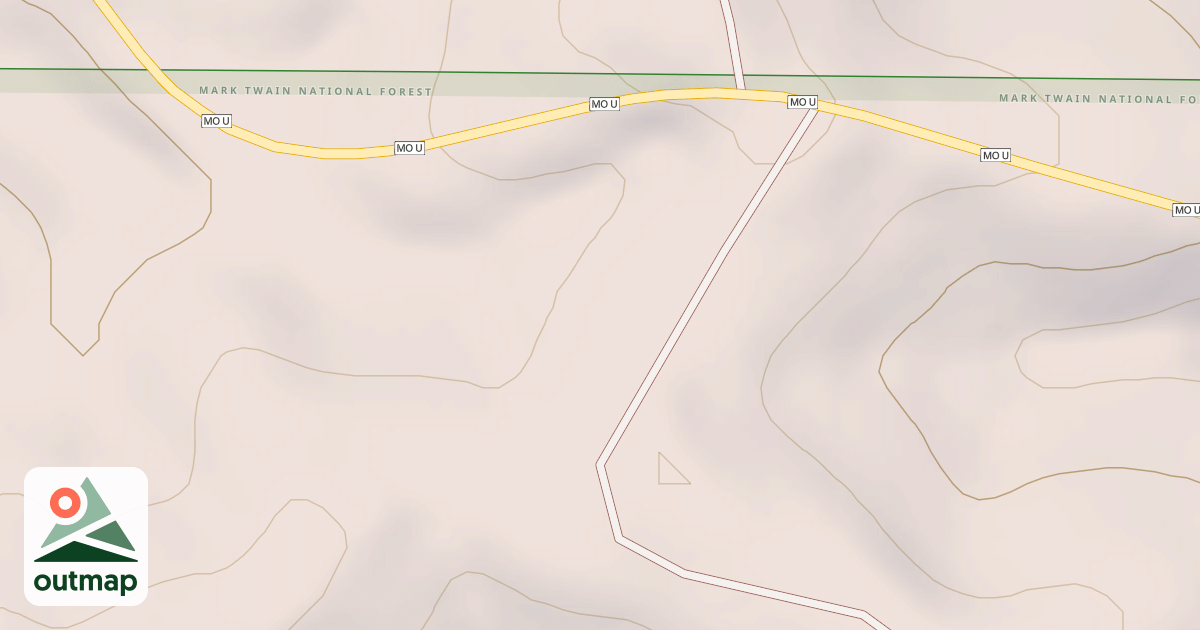 Map of POSSUM RUN