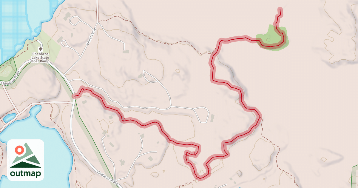 Map of TR Maple Swamp Connector
