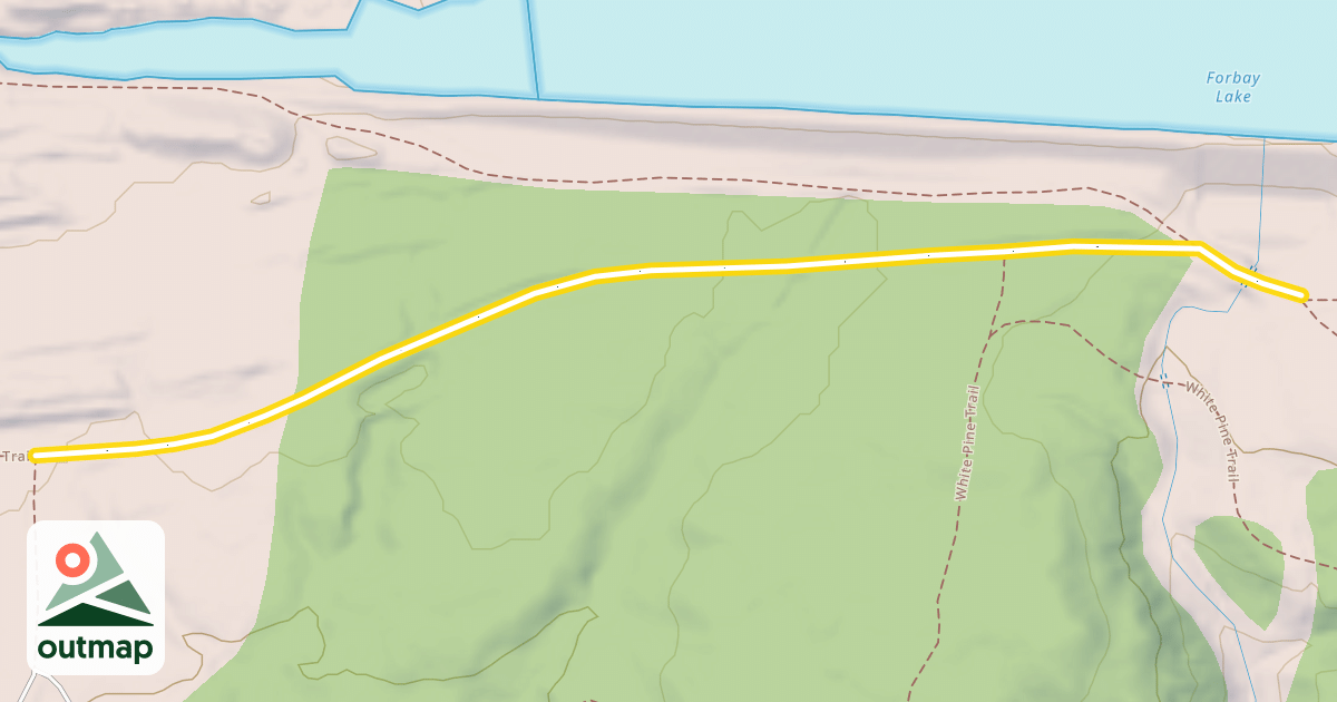 Map of C.C.C. Trail