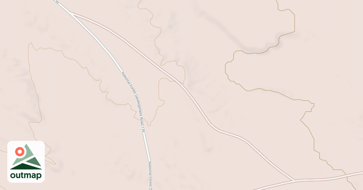 Map of NORTH TRIANGLE ROAD