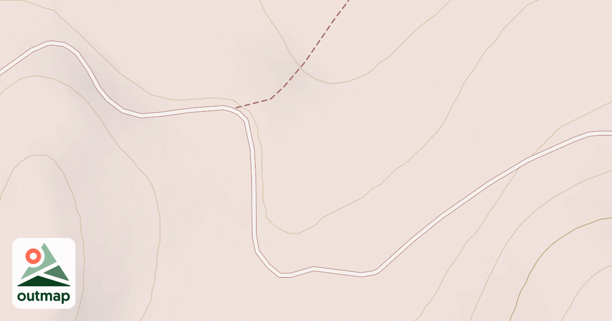 Map of Diamond Flat To Terrace Can