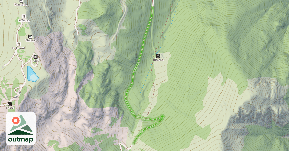 Map of Trois Jasses