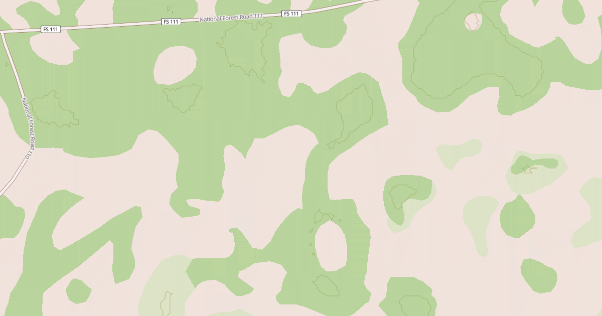 Map preview of USFS National Forest System Roads {7E5E987A-5369-433B-9F3D-92D3A49BB560}
