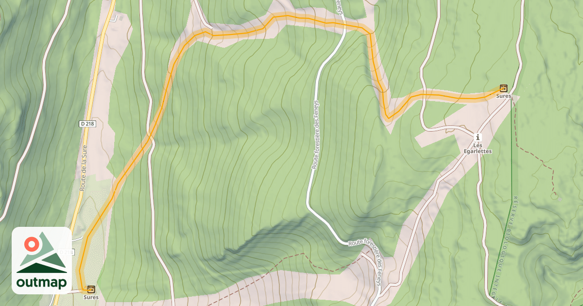 Map of Chatelans