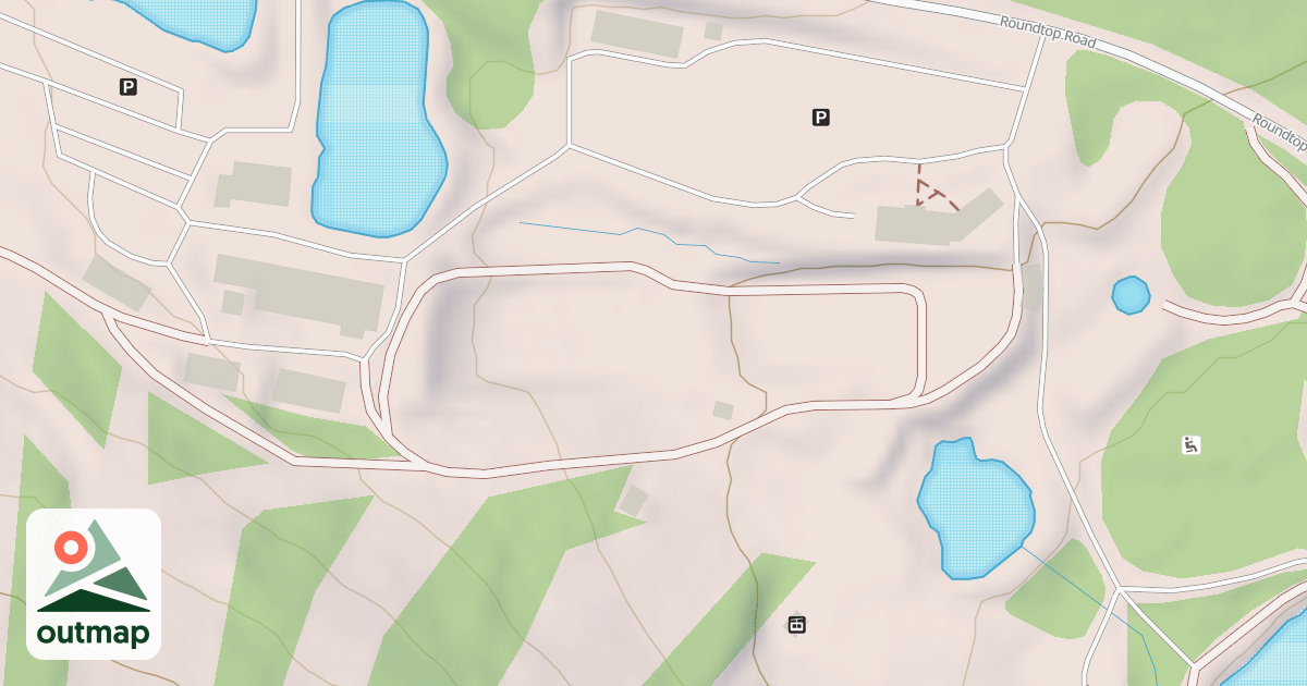 Map of Snow Tubing