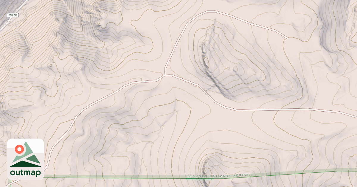 Map of ANTLER CREEK