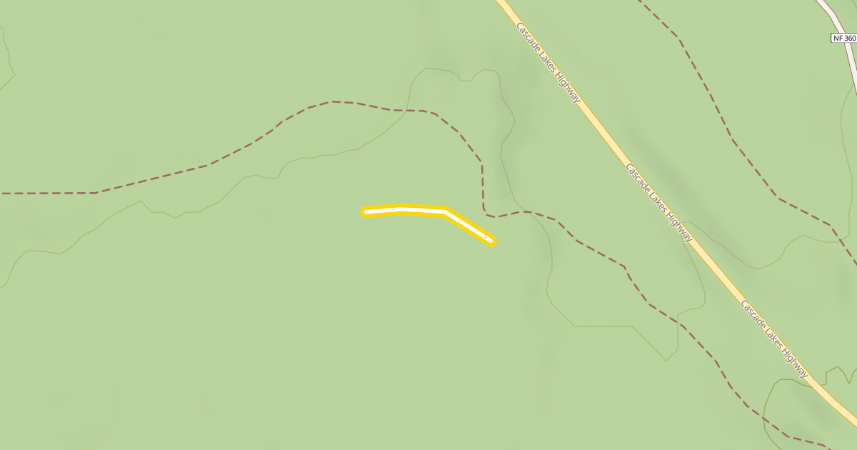 Map preview of Woody's Way