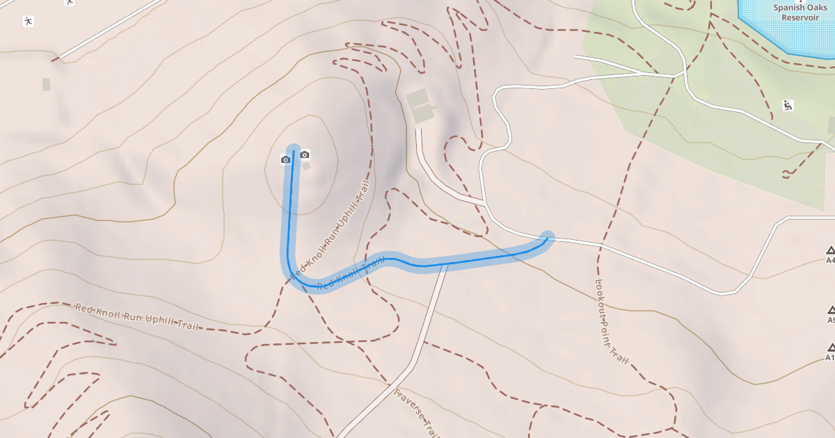 Map preview of Red Knoll Traill