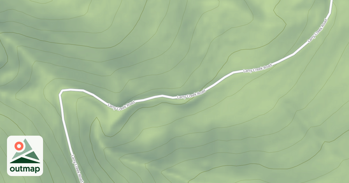 Map of (FDR) LARRY CREEK