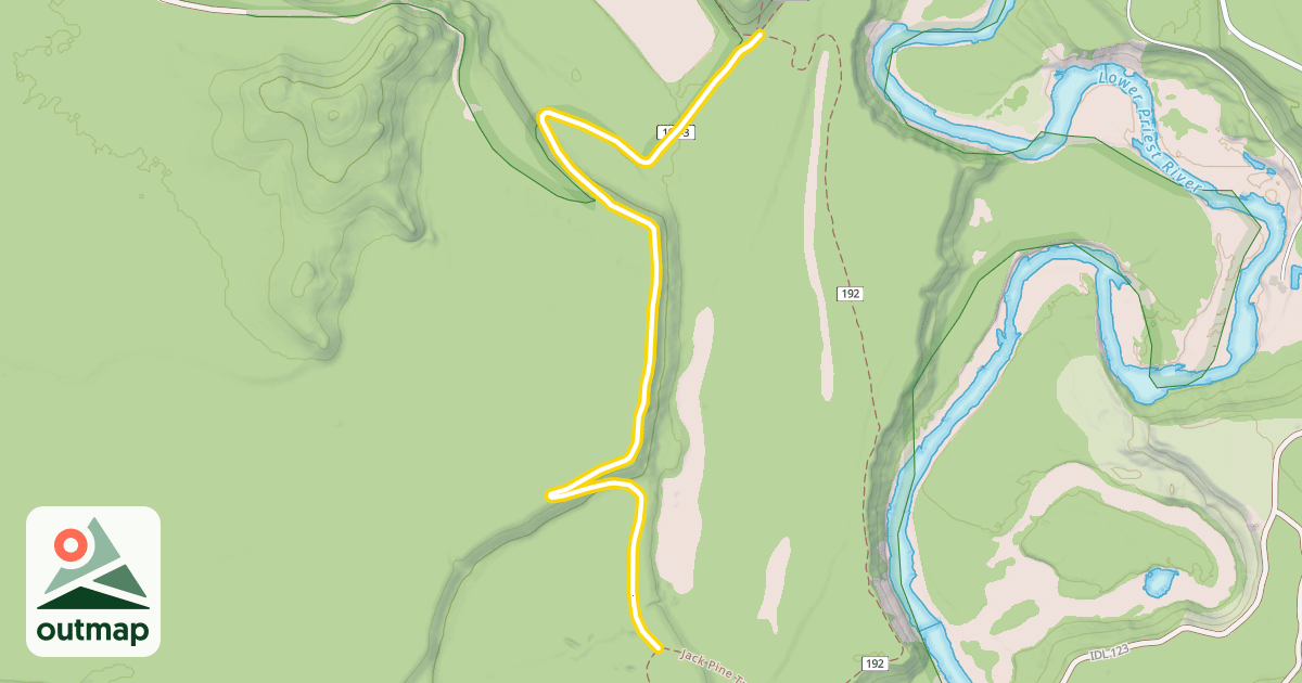 Map of Riverview Trail