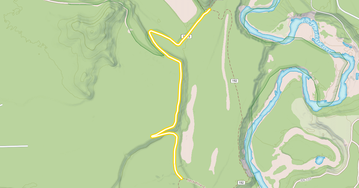 Map preview of Riverview Trail