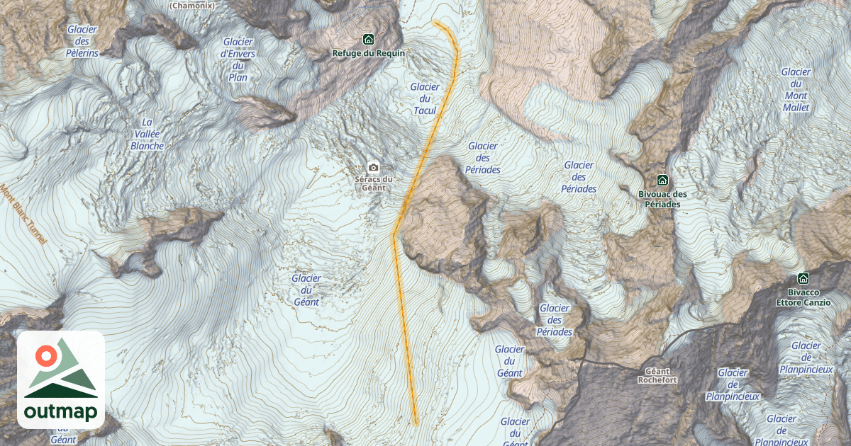 Map of La Vallée Noire