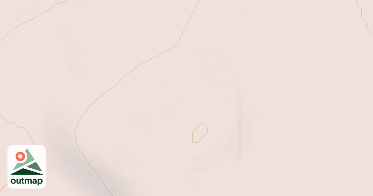 Map of East Fork Chulitna