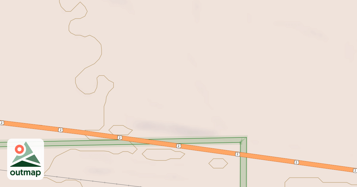 Map of HWY 2 SPUR 3027