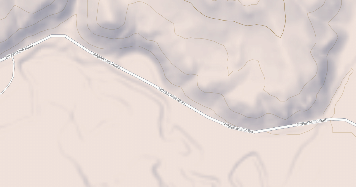 Map preview of FIFTEEN MILE