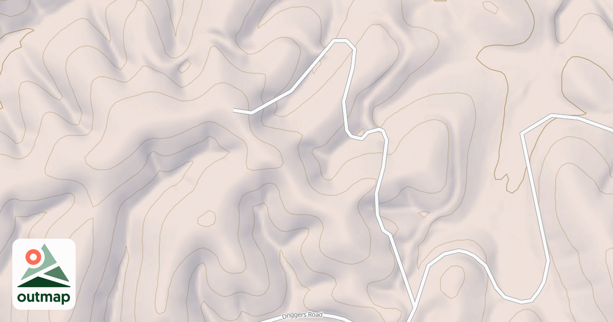 Map of RATTLESNAKE CREEK SPUR