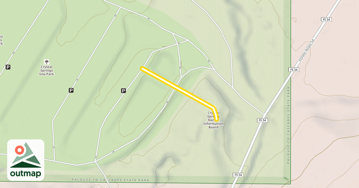 Map of Skier's exit