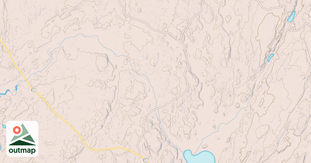 Map of FH 7 SPUR 1468