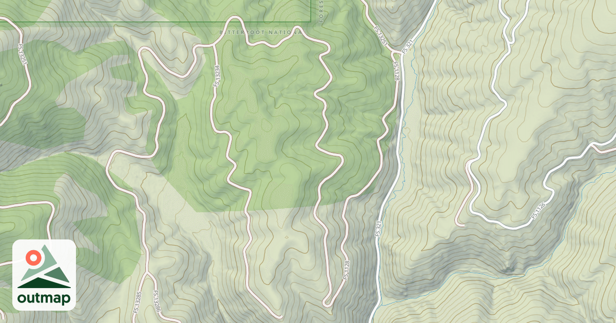 Map of (FDR) NORTH FORK RYE SEC. 7