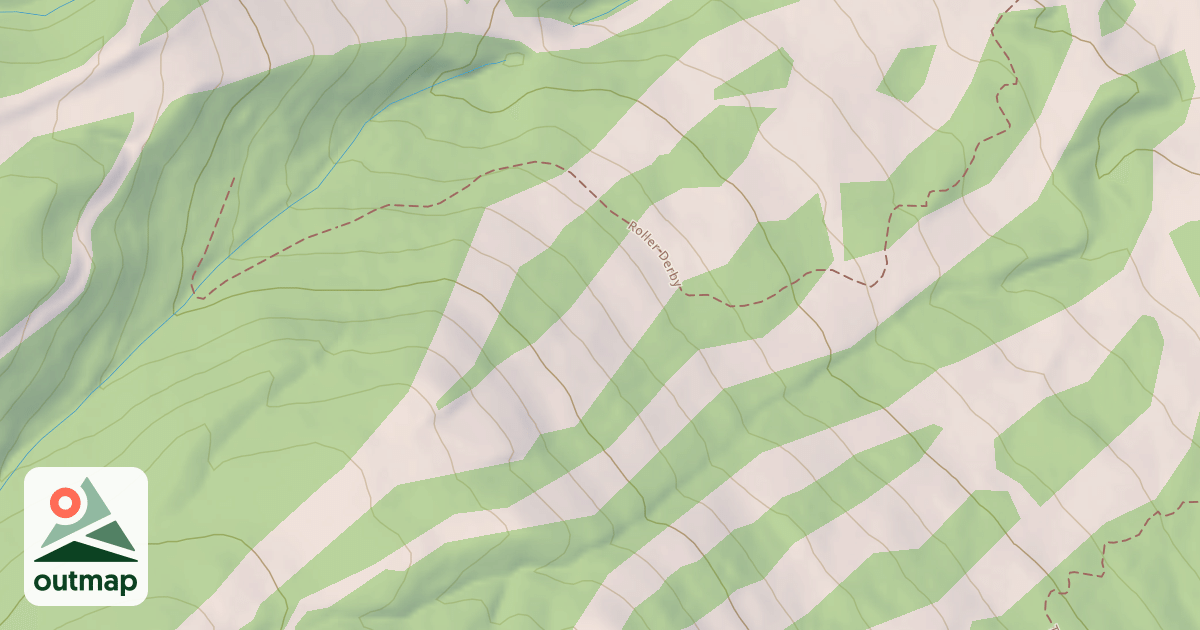 Map of Badlands Terrain Park