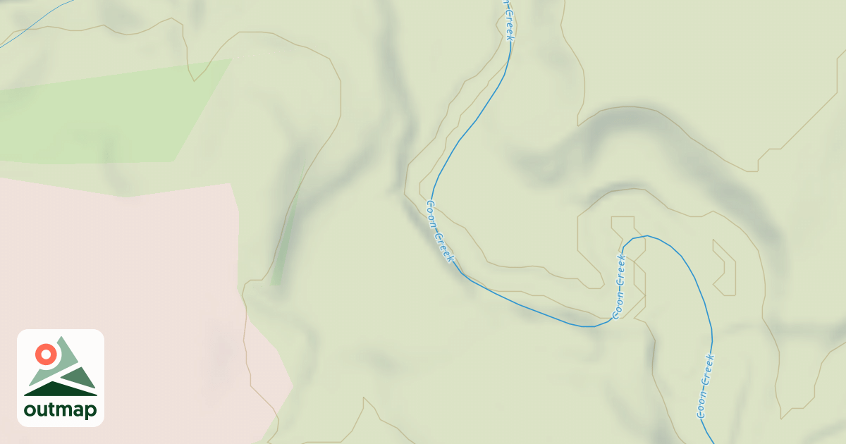 Map of Shady Oaks Native Prairie Adventure Trails