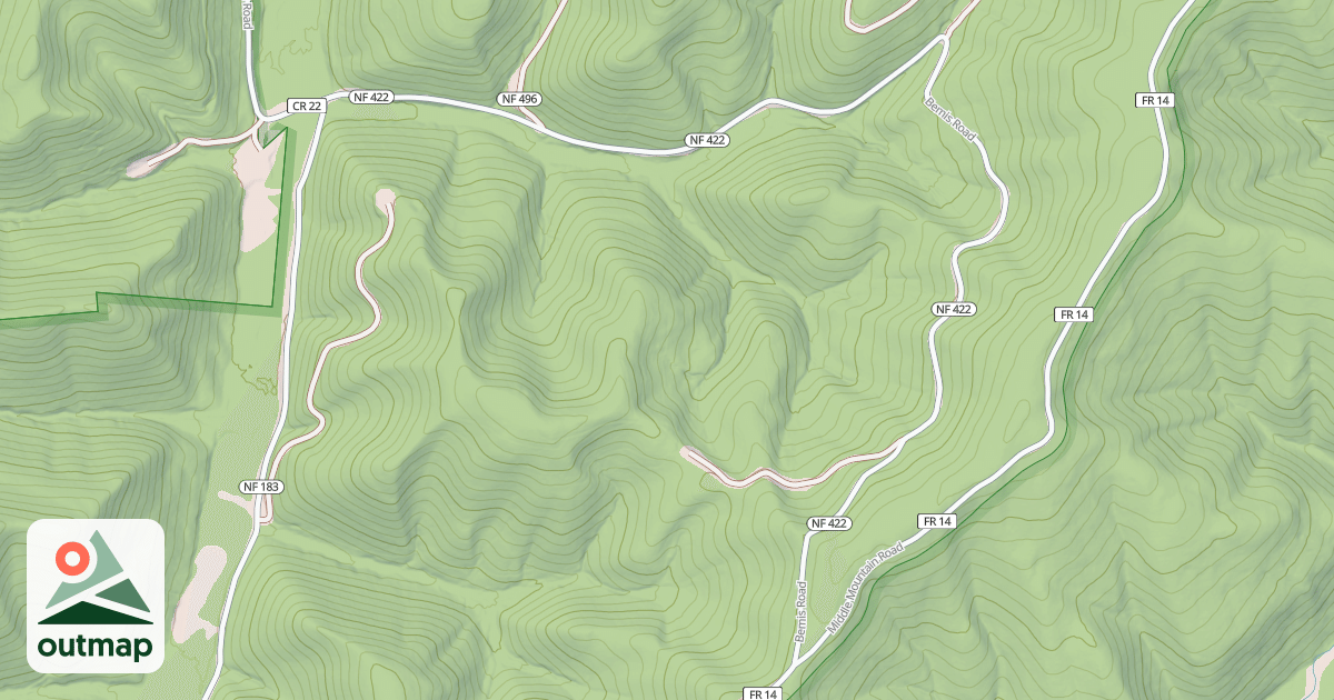 Map of OSCEOLA