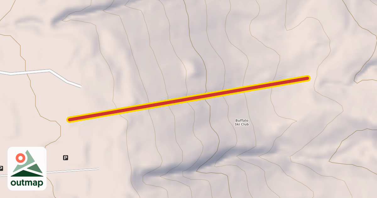 Map of Old Sitz T-Bar