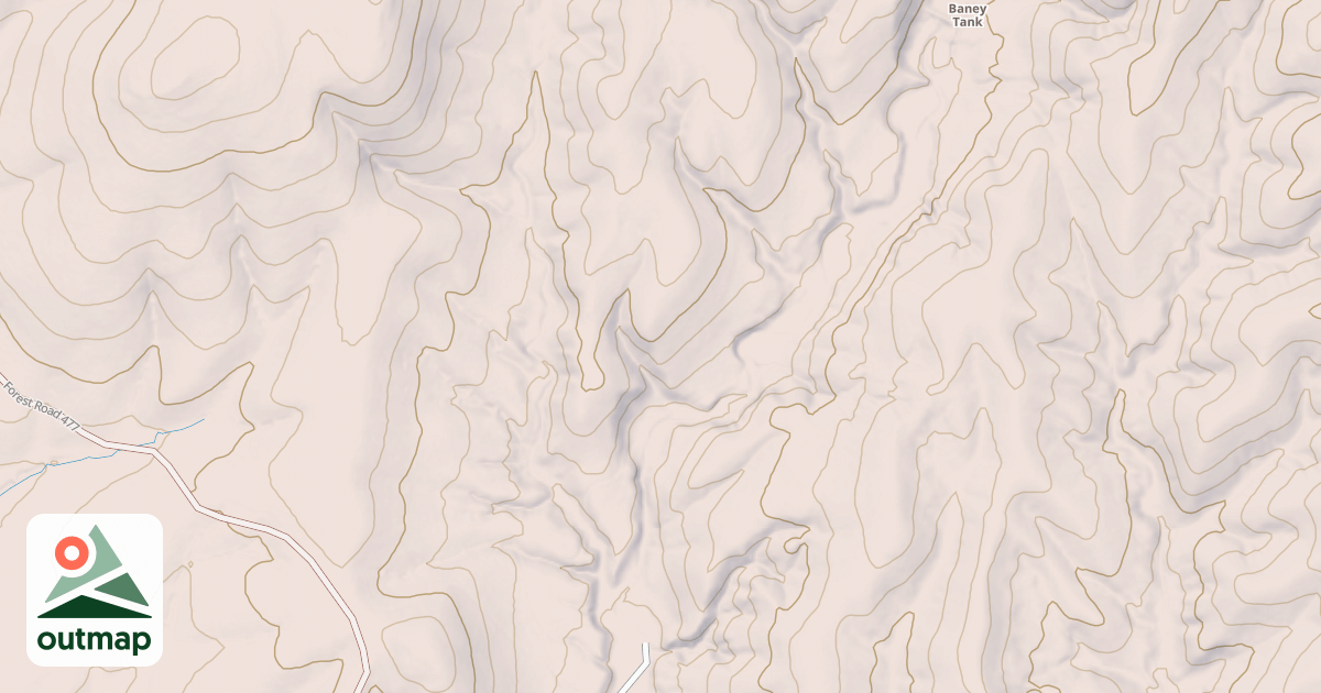 Map of USFS Motor Vehicle Use Map Roads {3851094F-DC32-4764-A1CD-D0FE76A48496}