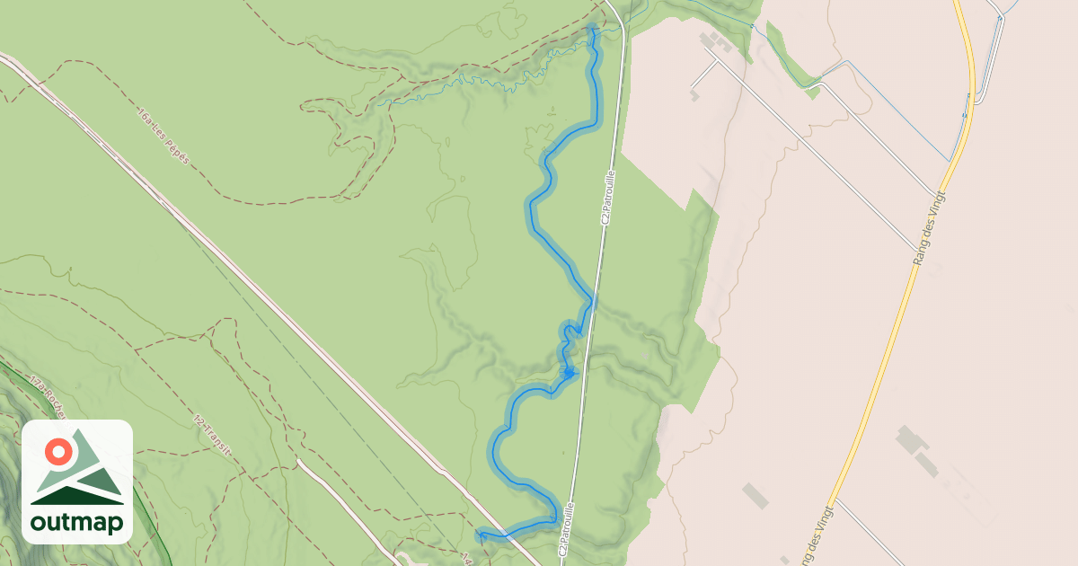 Map of 15b Shaker
