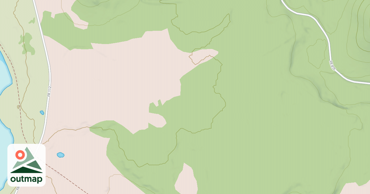 Map of USFS National Forest System Roads {B7506050-6295-47F1-915A-3EFD86D81ED0}