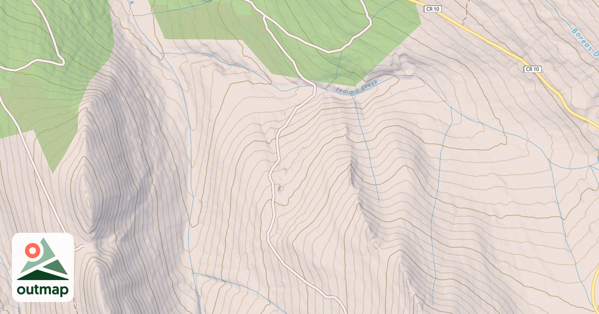 Map of DYERSVILLE ROAD