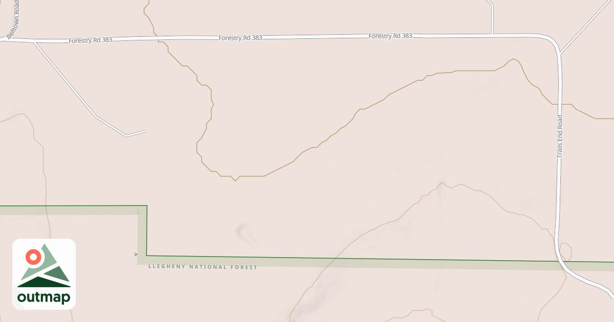 Map of ELLIOT RUN