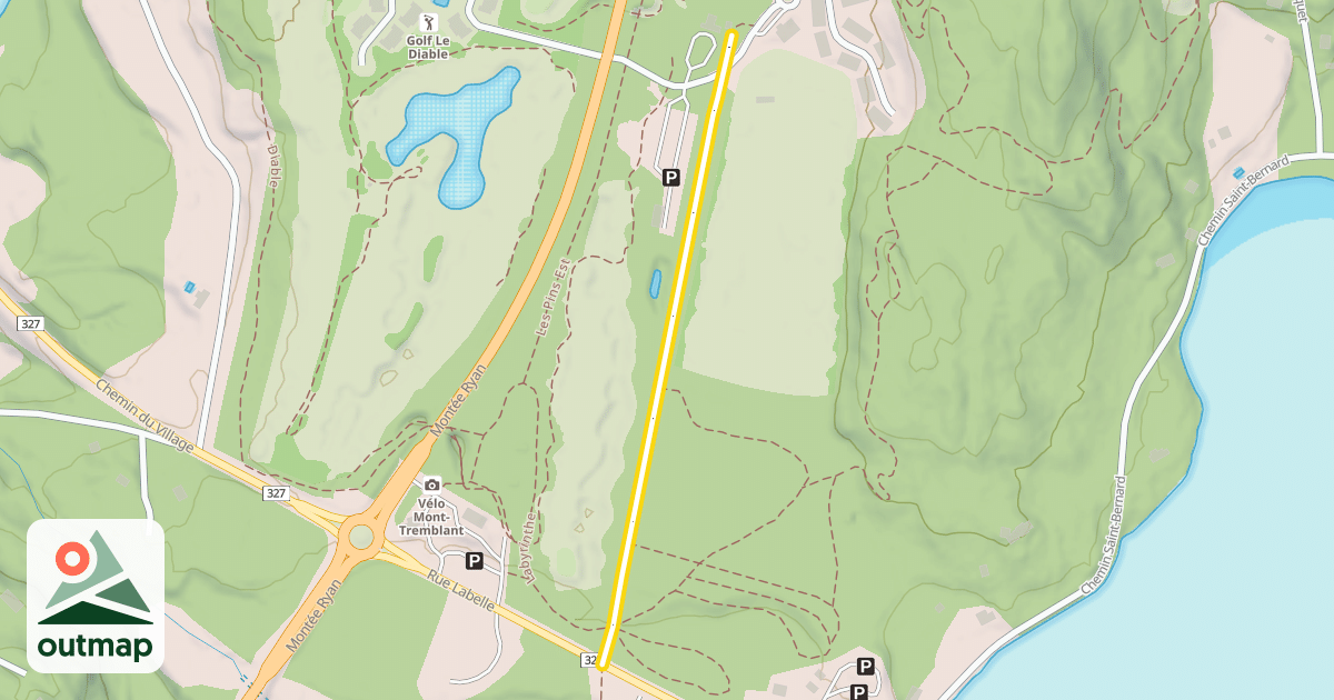 Map of A17 Villa Bellevue