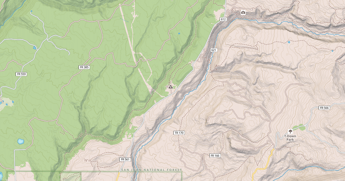 Map preview of WEST MANCOS