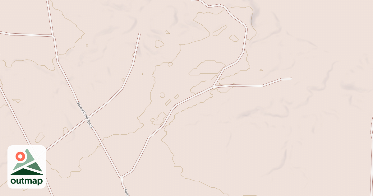 Map of ROAD 204H
