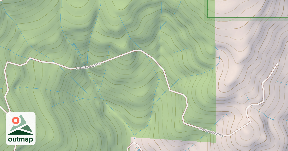 Map of HILT MILL CR