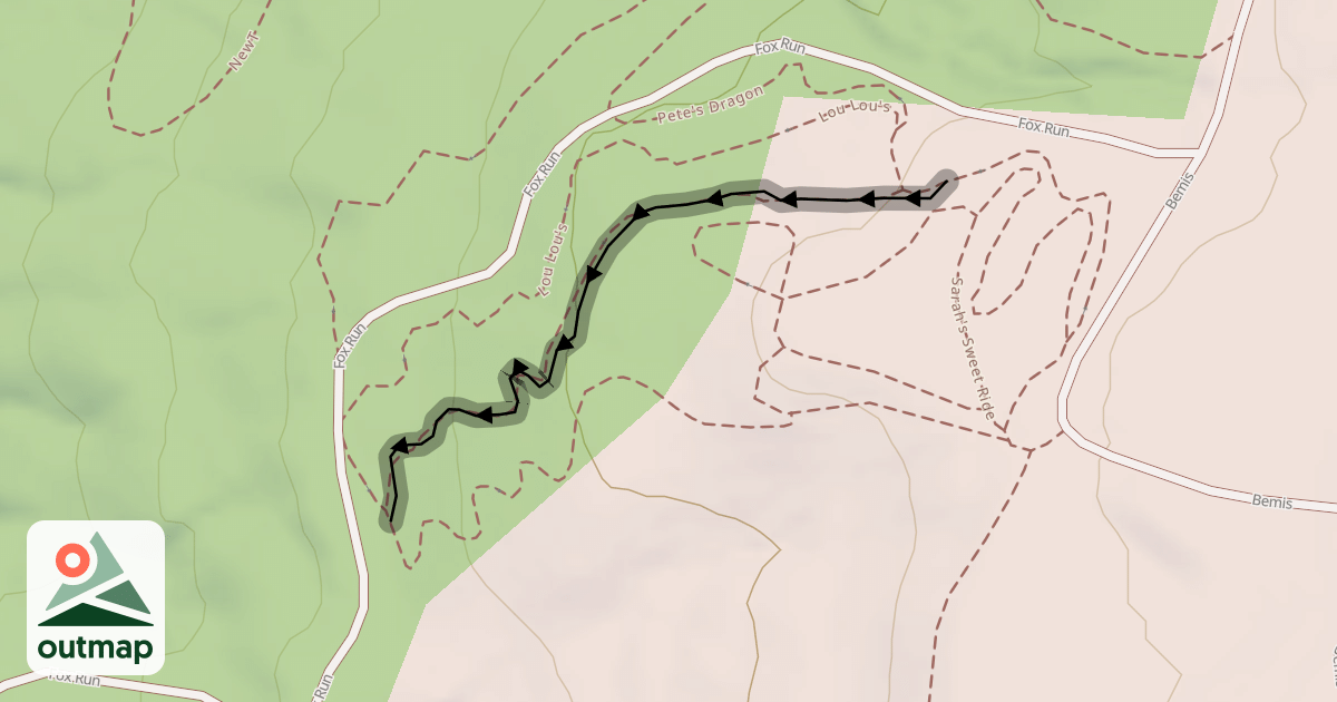 Map of Sean's Showdown