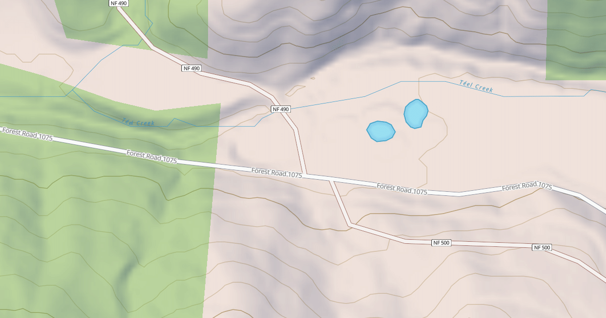 Map preview of FRENCH GULCH DIVIDE