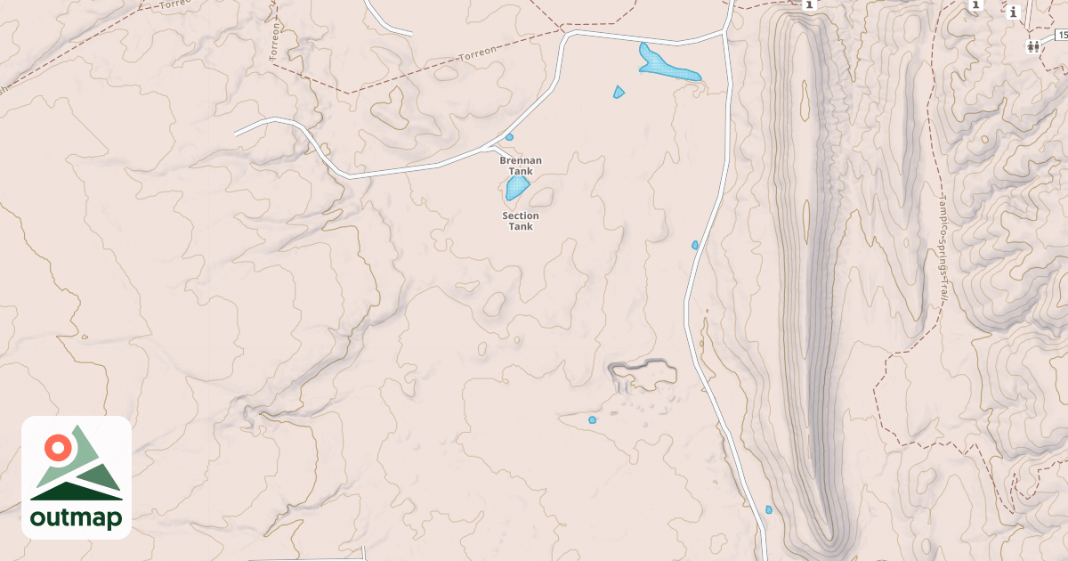 Map of TAMPICO SPRINGS