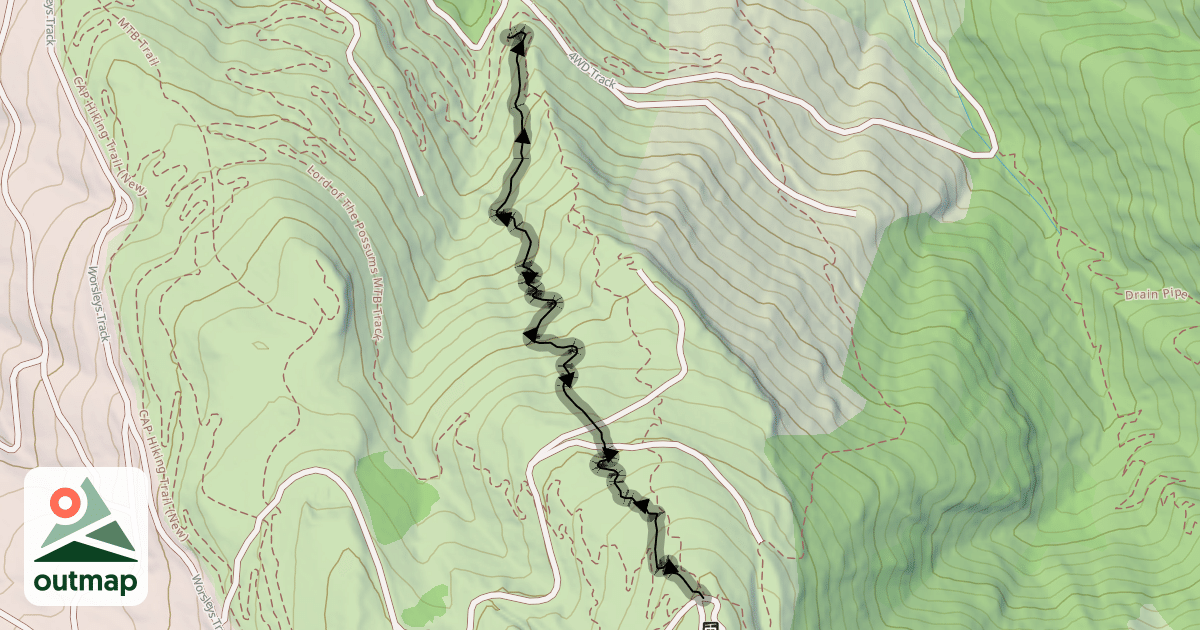 Map of Swinger Party MTB Track