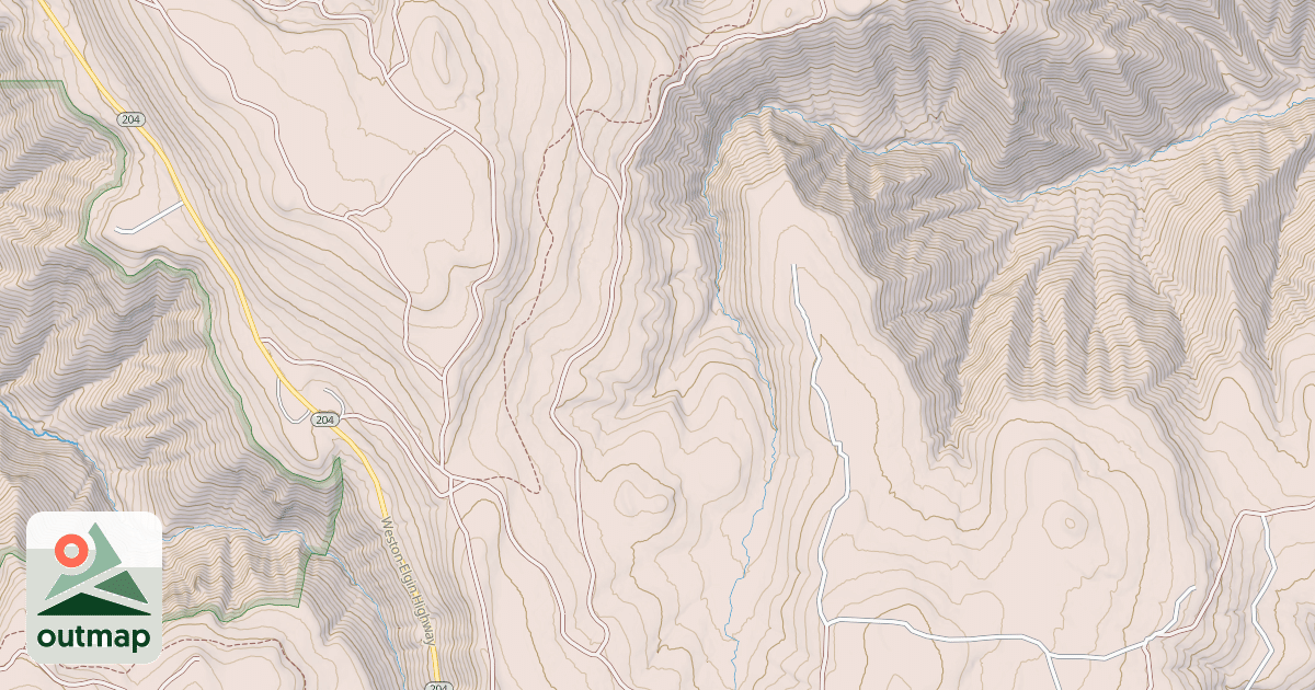 Map of EAGLE SPRING