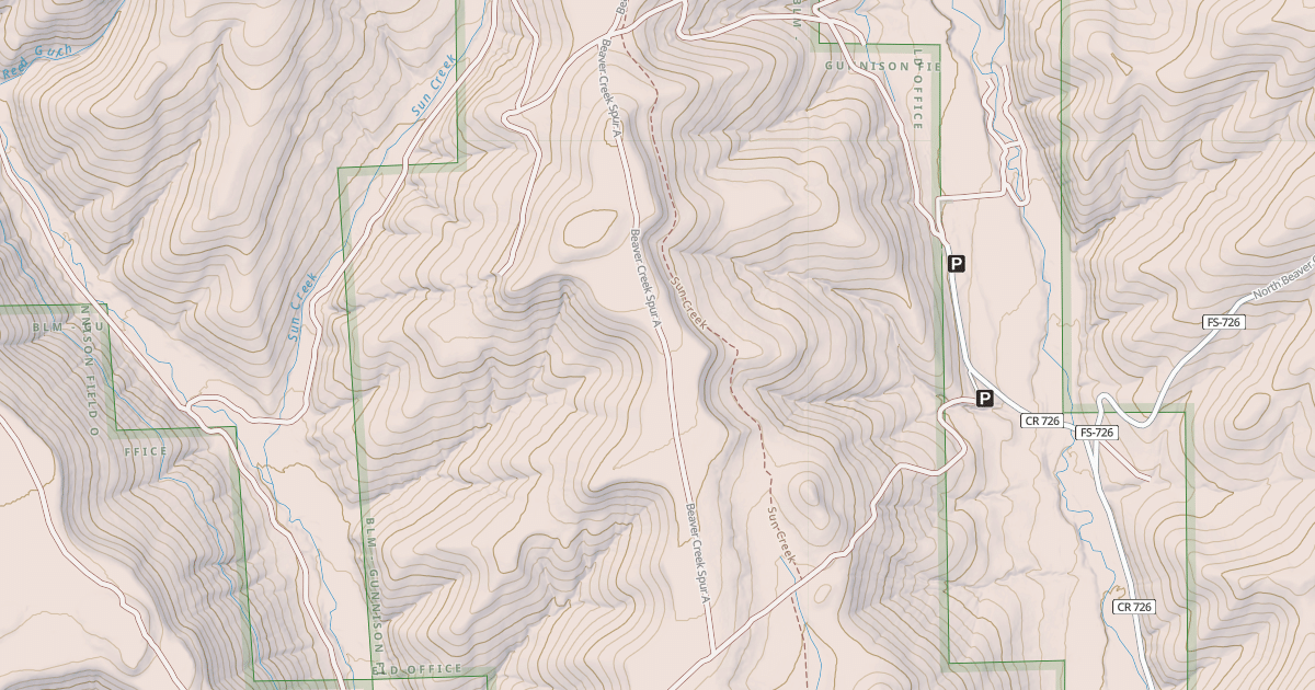 Map preview of BLM National GTLF Public Motorized Roads 6e792ba5-02d0-4266-bb6a-5171cbc73199