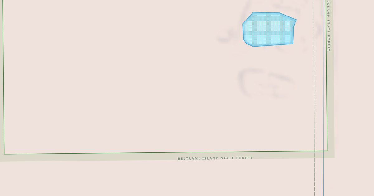 Map preview of Warroad/Roseau Trails