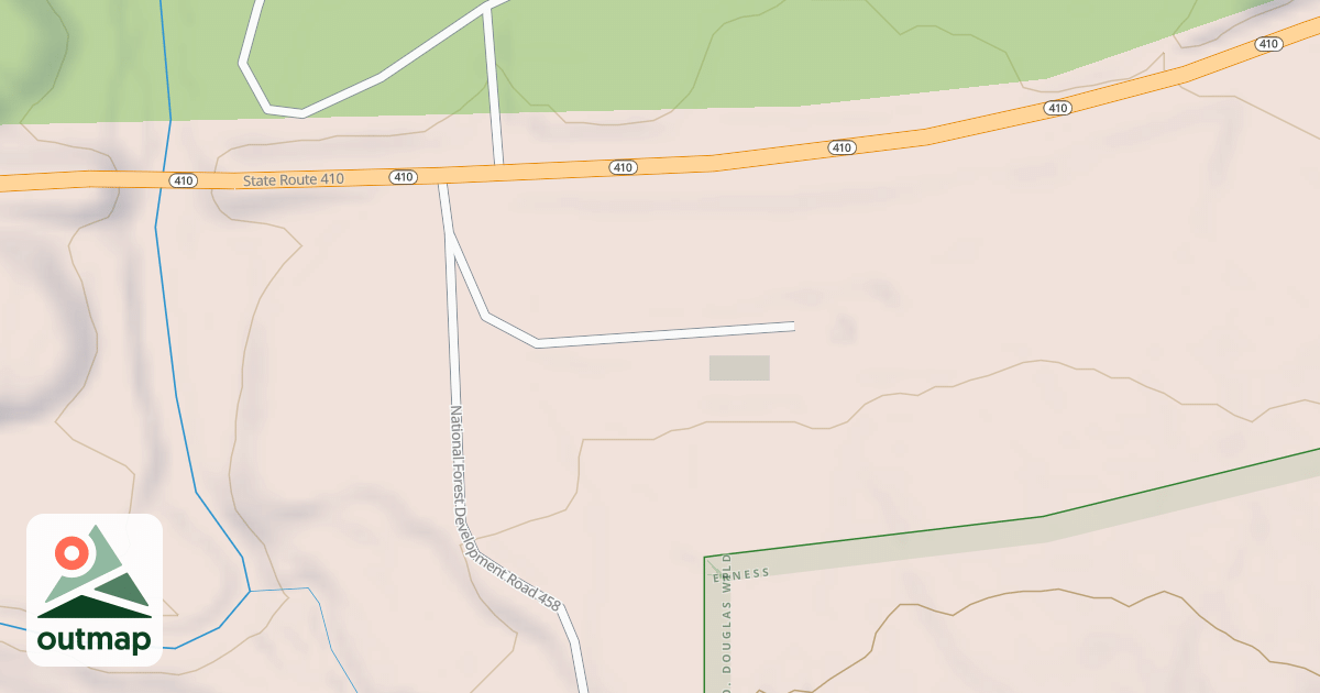 Map of TIMBER CREEK SUMMER HOMES SPUR
