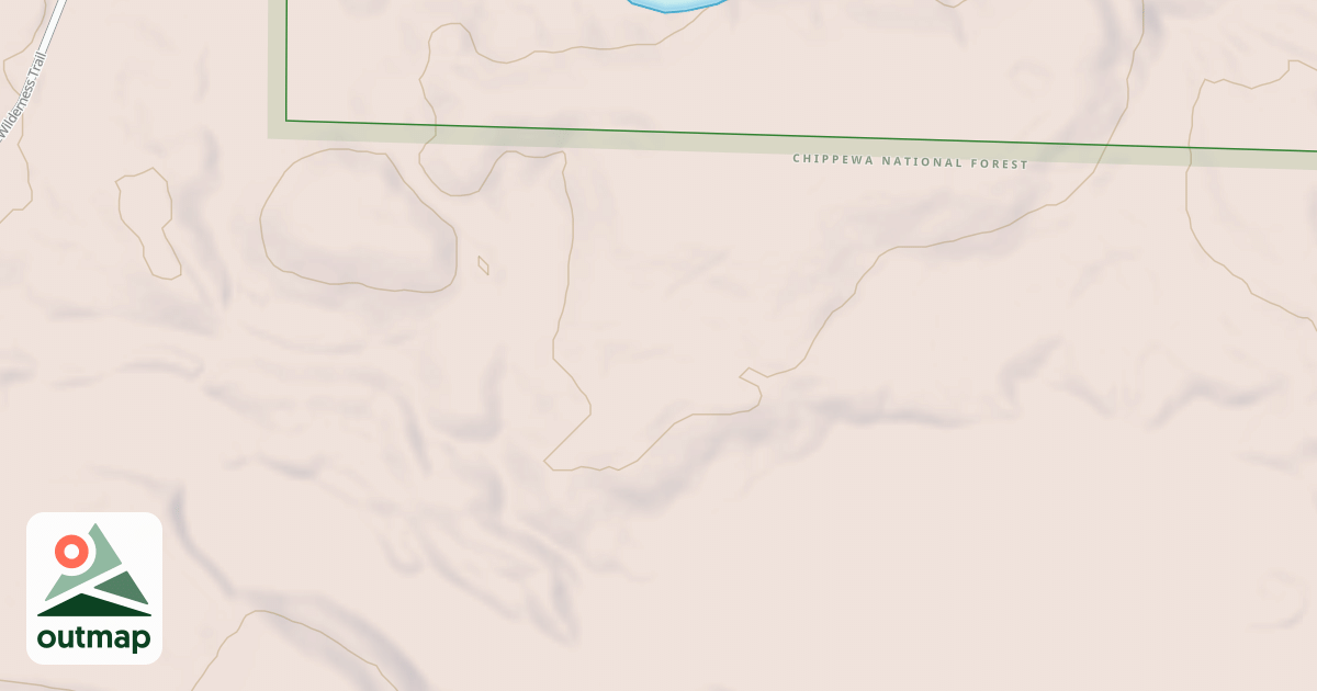 Map of BURROWS SPUR 3855
