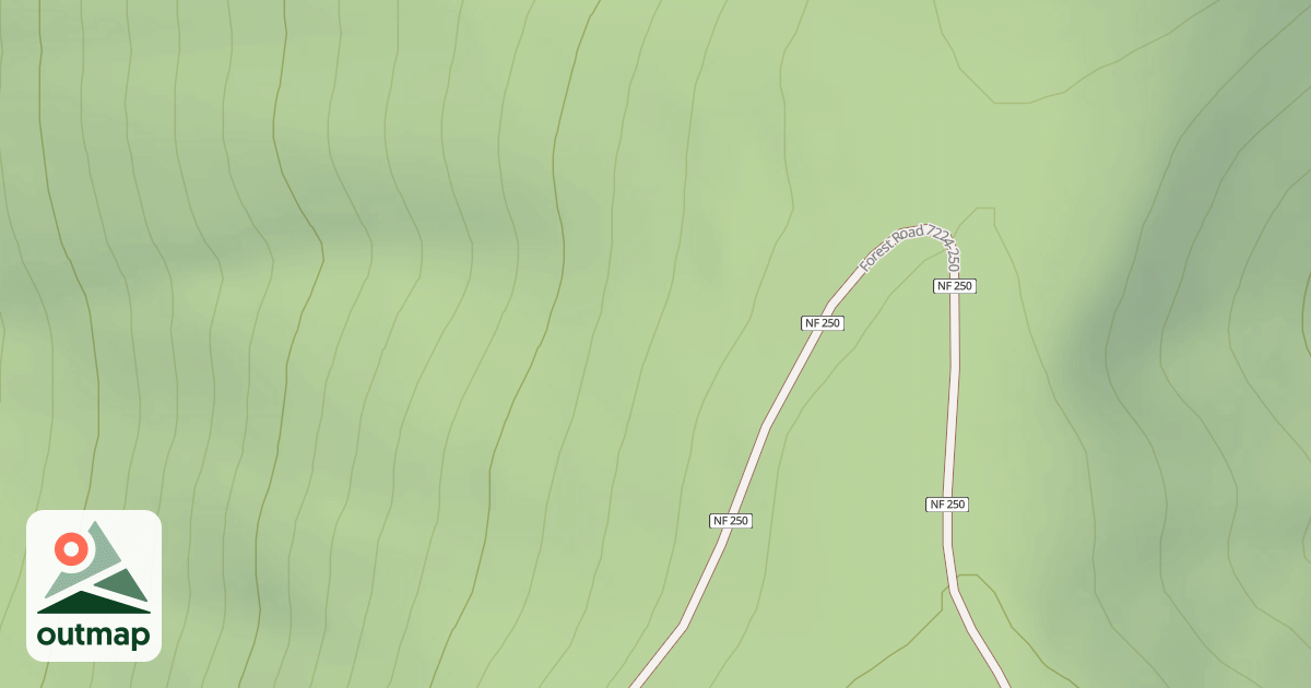 Map of USFS Motor Vehicle Use Map Roads {72CC7D02-9365-41A4-83A3-2C1EF3351F52}