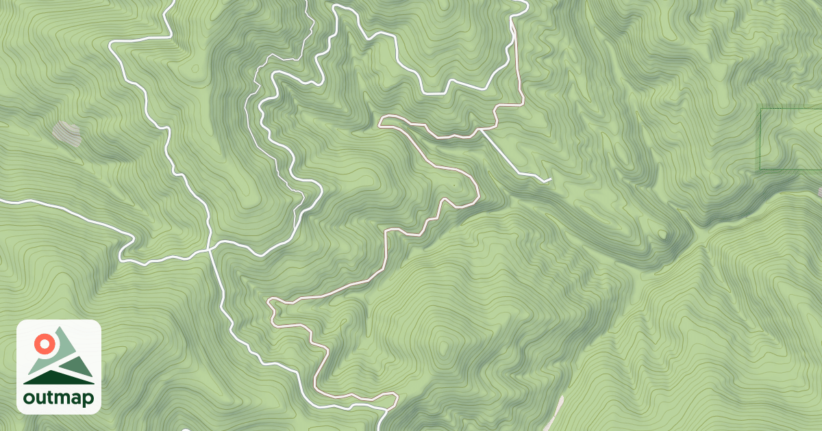 Map of 4th Of July Pass Ohv