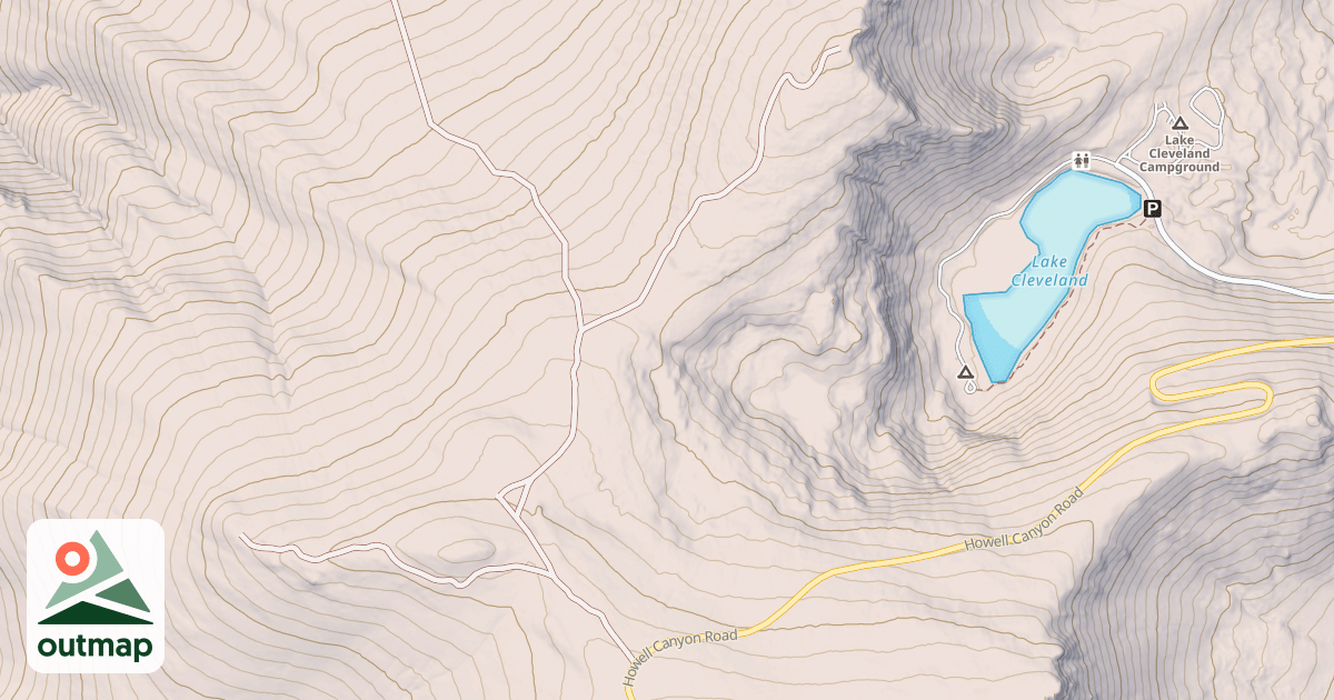 Map of MT HARRISON ELECT SITE